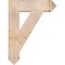 Ekena Millwork Traditional Arts & Crafts Smooth Bracket, Douglas Fir, 5 1/2"W x 24"D x 32"H BKT06X24X32TRA03SDF - alternate 2